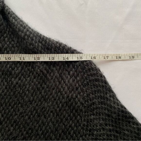 Wooden Ships x Anthropologie Gray Wool Blend Water-Shawl Cardigan Size Small - Picture 13 of 15